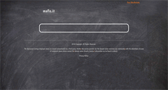 Desktop Screenshot of mafis.it